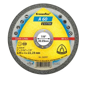 Disco Corte Metal/Acero Inox 4 1/2 KLINGS KRONENFLEX
