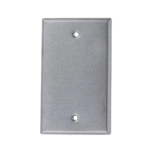 Tapadera Rectangular Galvanizada Ciega