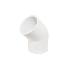 Codo PVC 1/2 x 45 Liso Presion