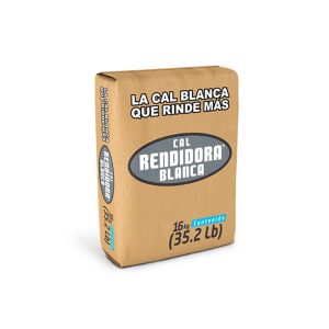Saco de Cal Rendidora Blanca 16 Kg