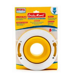 Brida de PVC Para Inodoro de 4 x 3
